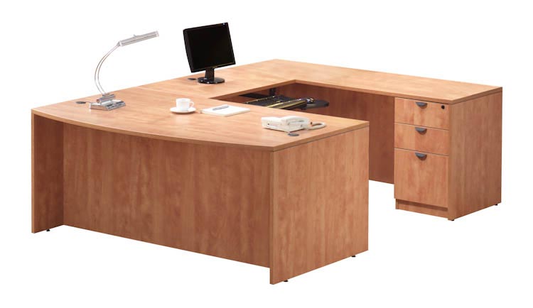 U Shaped Desk with 1 Pedestal by Office Source Office Furniture