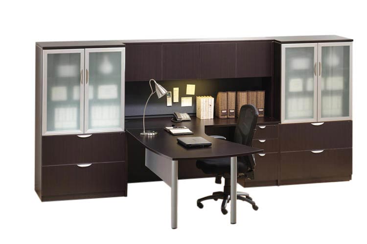 Workstation with Storage by Office Source Office Furniture