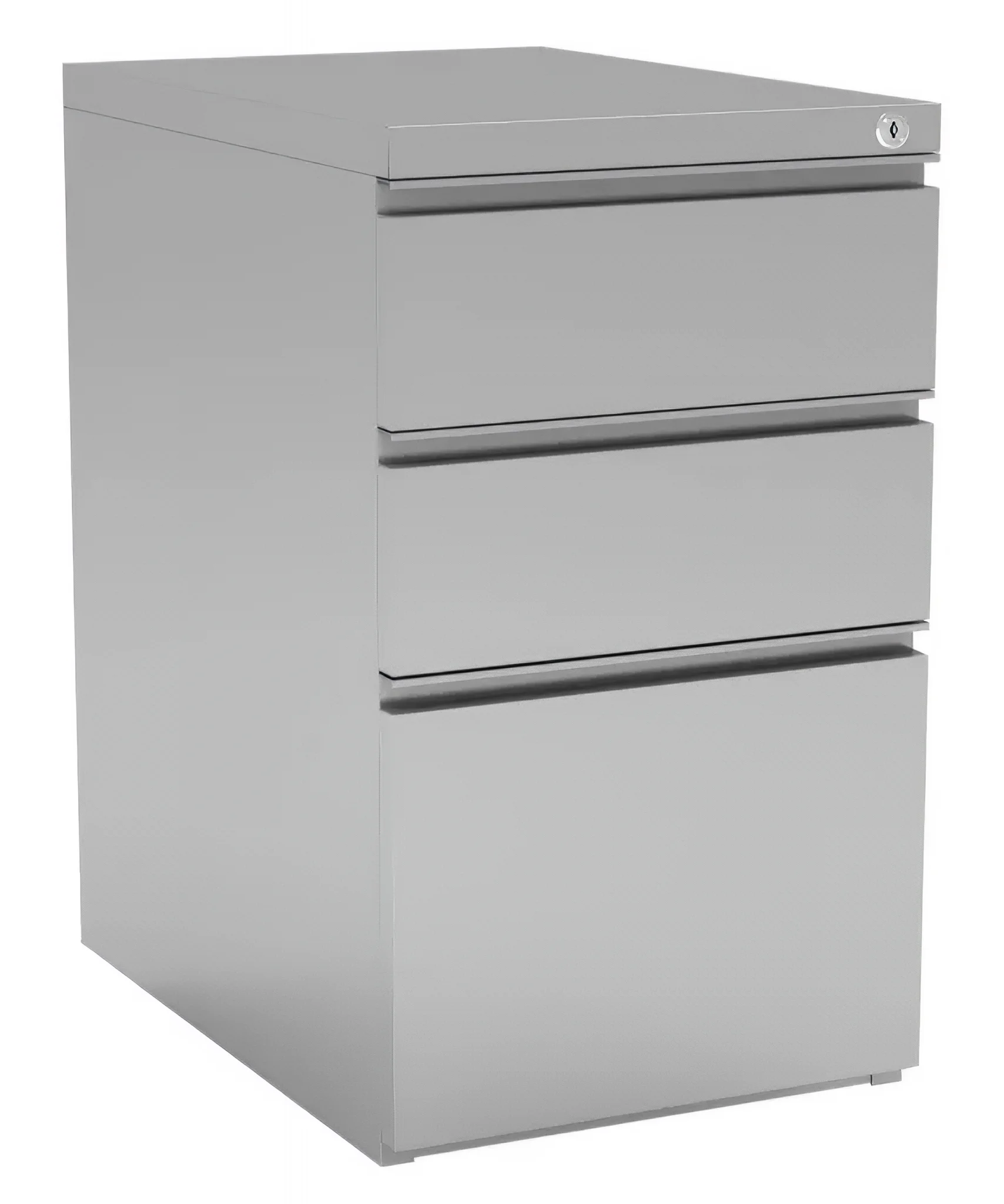 File Cabinet Metal 15in W x 22in D x 27in H with 3 Drawers by PBD Furniture