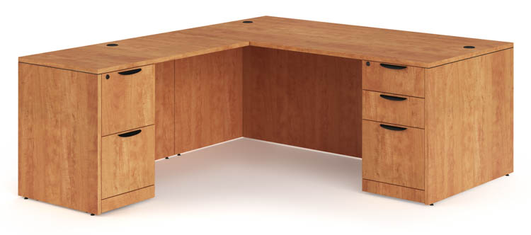 66" x 66" L Shaped Desk by Office Source Office Furniture