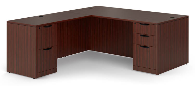 72in x 84in L-Shaped Desk by PBD Furniture