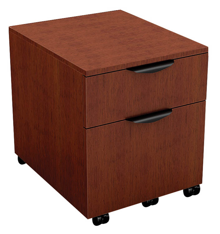 2 Drawer Low Mobile Box File Pedestal by PBD Furniture