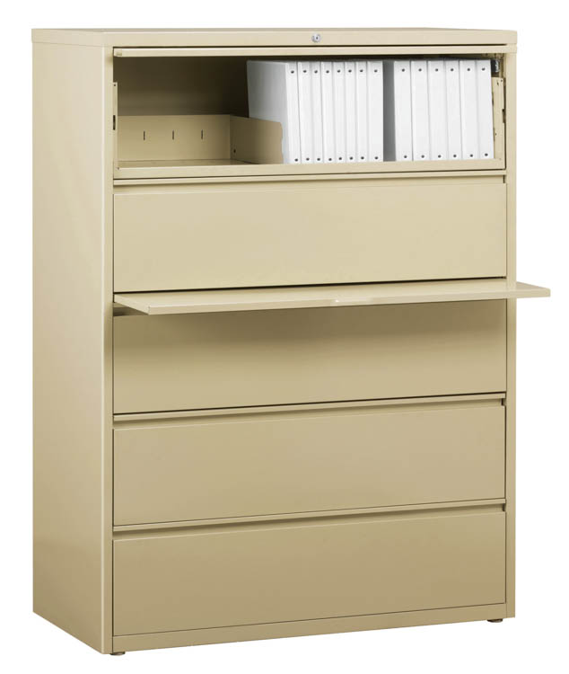 36in W Five Drawer Lateral File by Office Source
