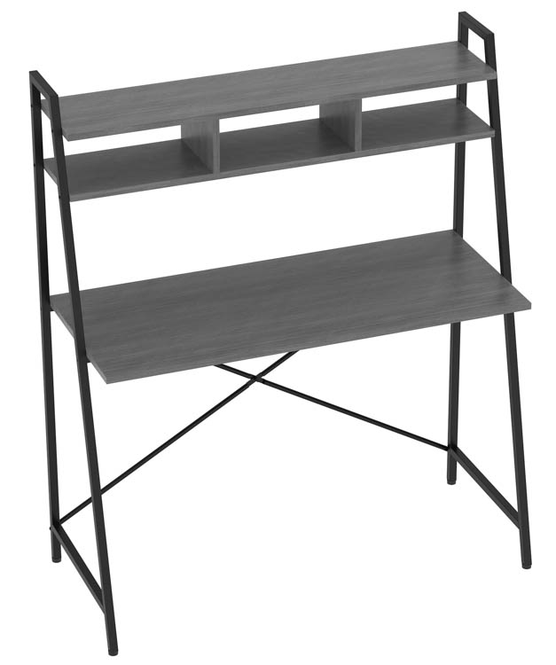 Desk with 2 Shelves by Office Source Office Furniture