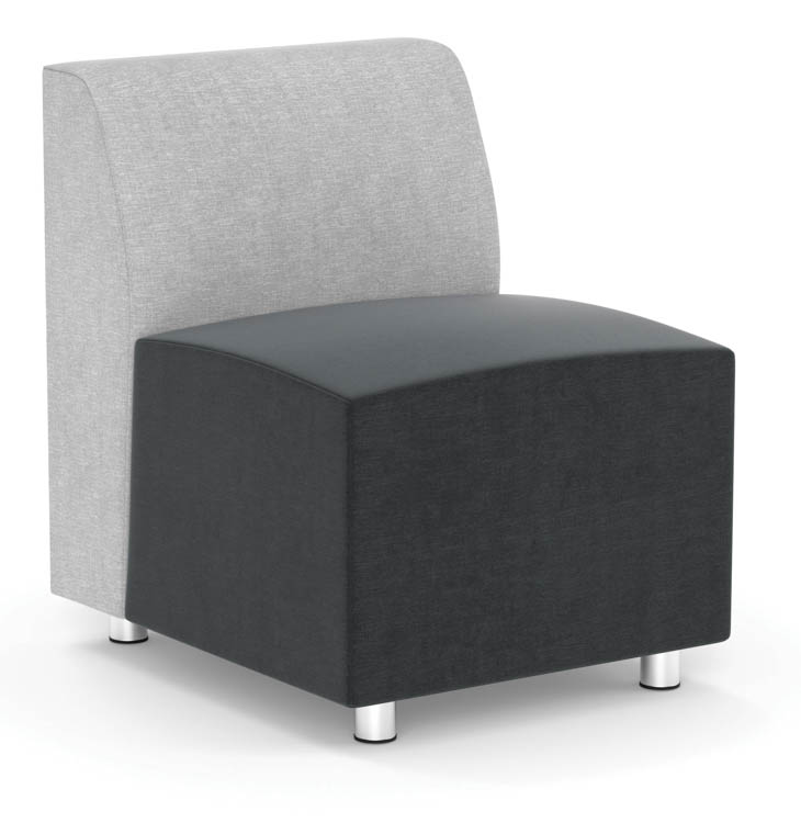 Armless Modular Chair by Office Source Office Furniture