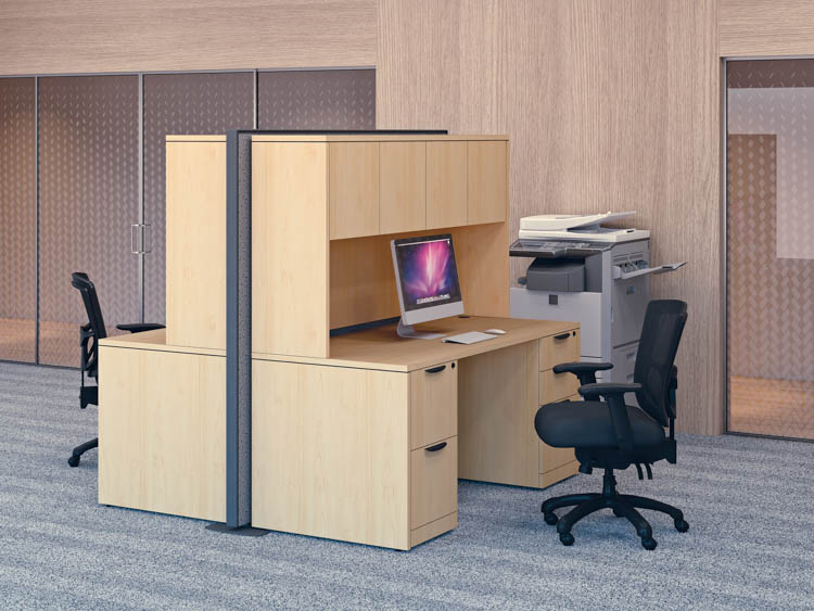 Double Workstation by PBD Furniture