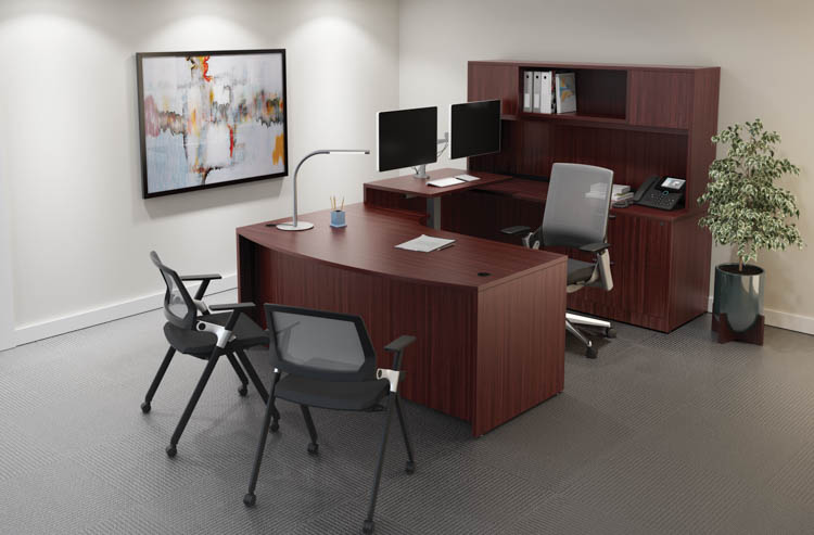 U Shaped Sit-to-Stand Unit by Office Source