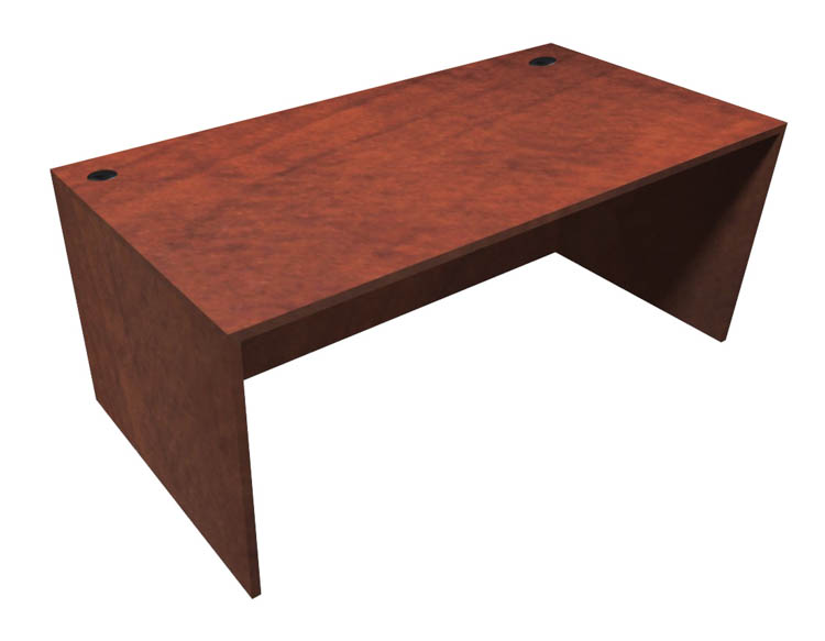 47in W x 24in D x 29in H Desk Shell by PBD Furniture