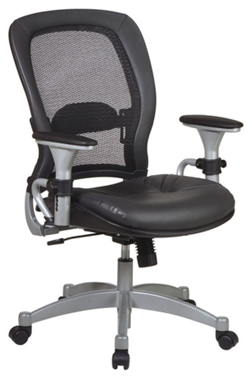 Professional Leather Matrex Back Chair by Office Star