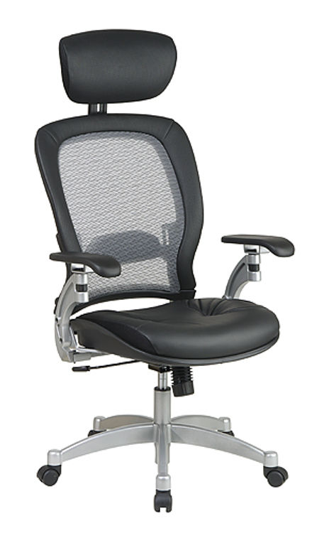 Professional Air Grid Back Chair with Headrest by Office Star