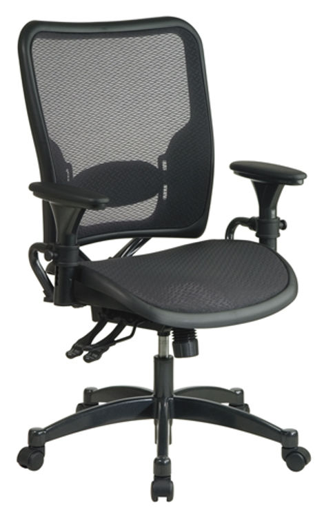 Professional Dual Function Air Grid Chair by WFB Designs