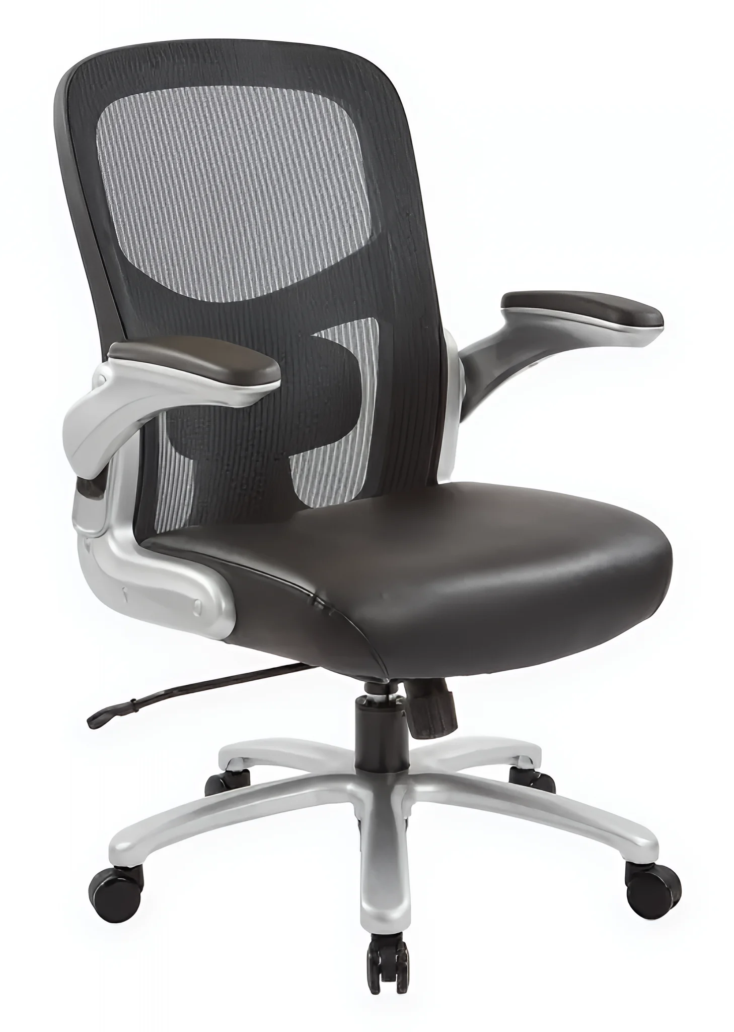 Big and Tall Task Chair with Mesh Back and Adjustable Seat Height by WFB Designs