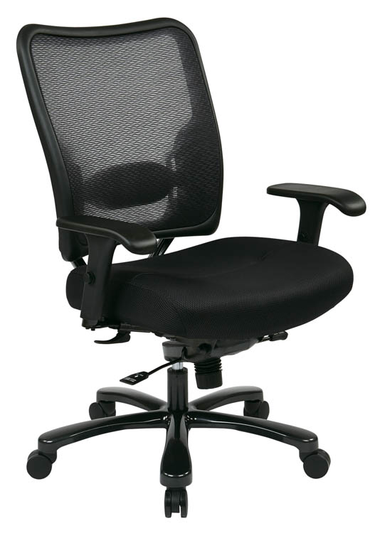 Big &amp; Tall Dual Layer Air Grid Mesh Manager Chair by WFB Designs