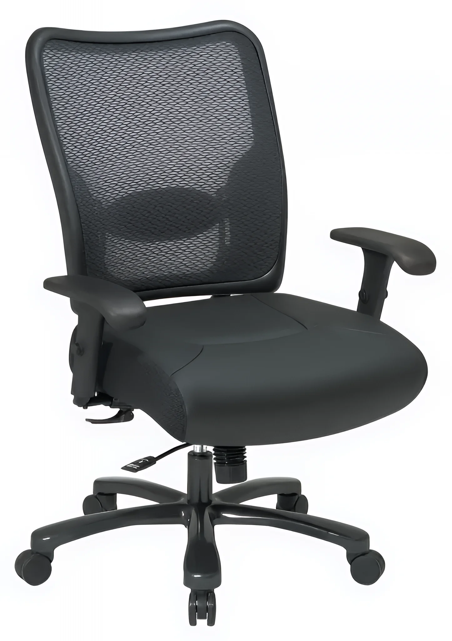 Big and Tall Task Chair with Synchro Tilt and Air Grid Back by WFB Designs