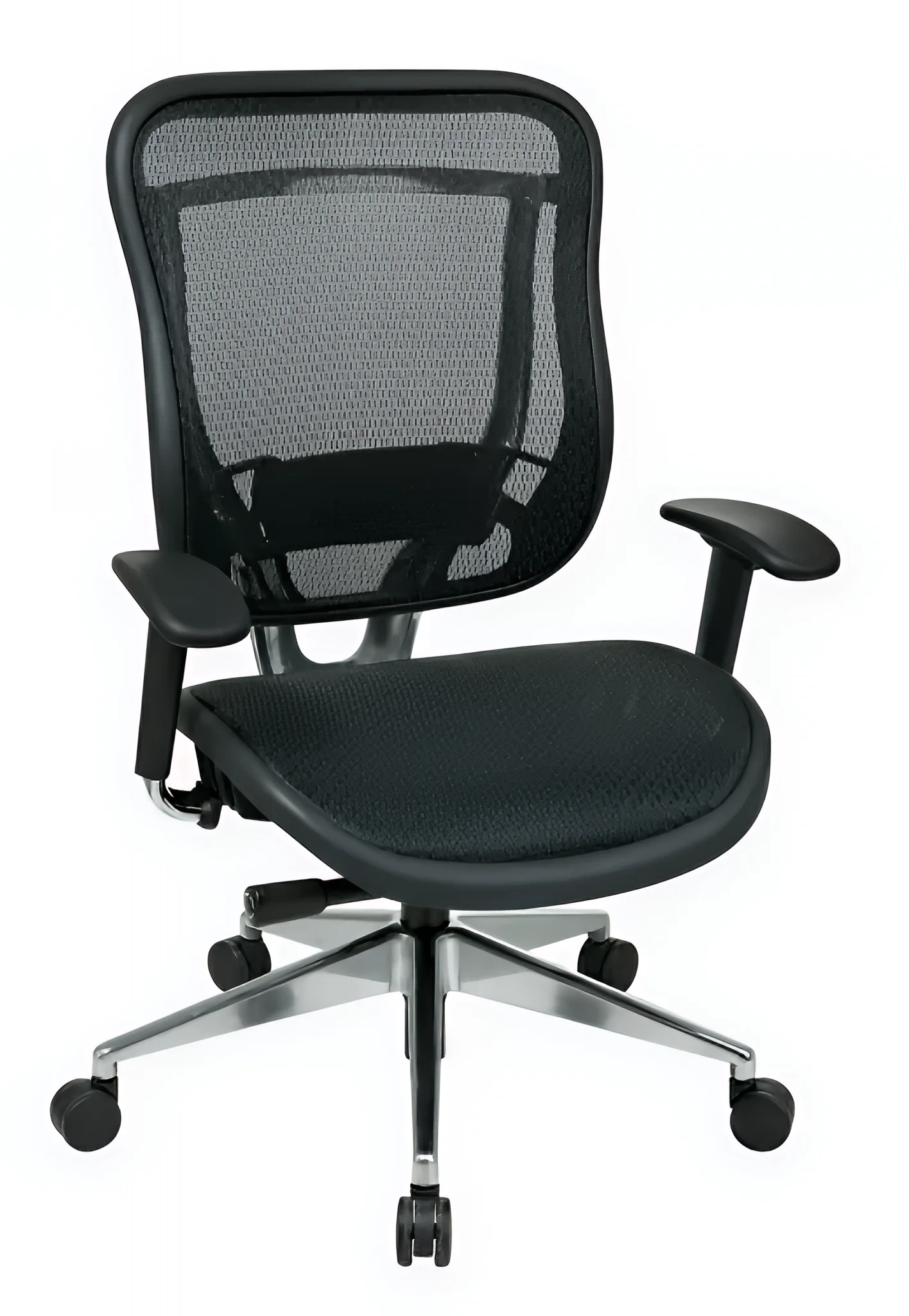 Big and Tall Task Chair with Synchro Tilt and Mesh Back Mesh Seat by WFB Designs