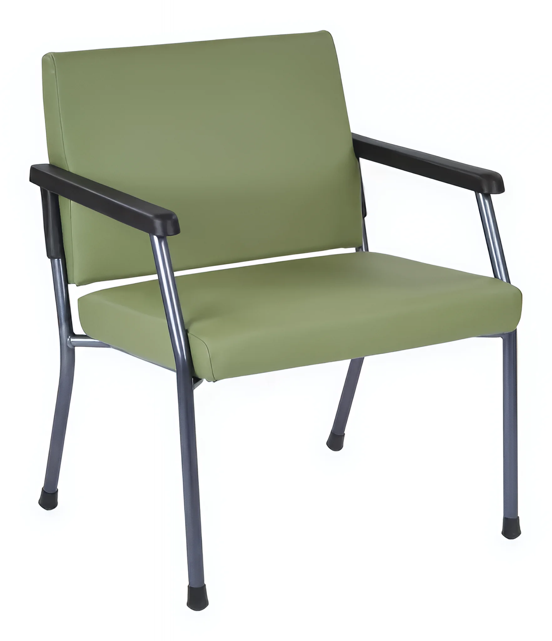 Big and Tall Guest Chair Polyurethane with 400 lb Capacity by WFB Designs