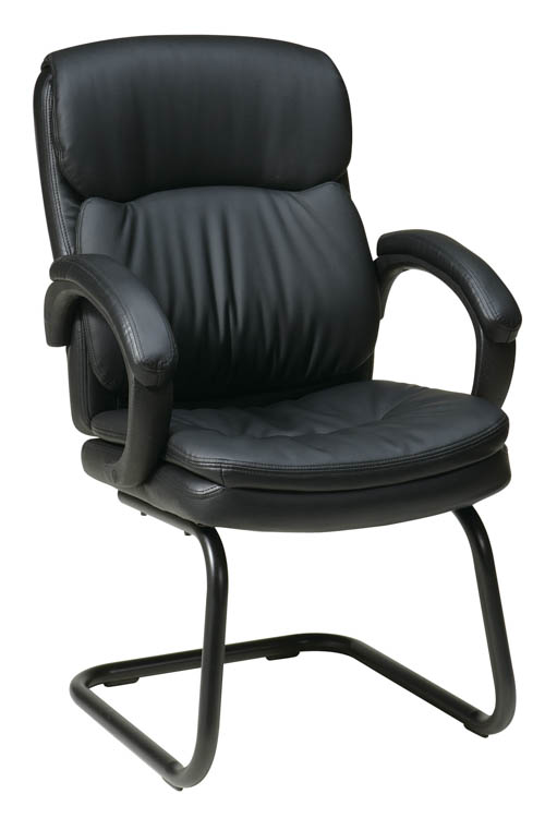 Leather Guest Chair by WFB Designs