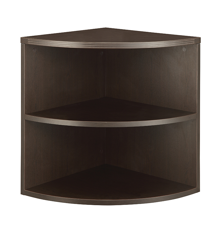 24in x 24in Quarter Round Bookcase - 29in H by WFB Designs