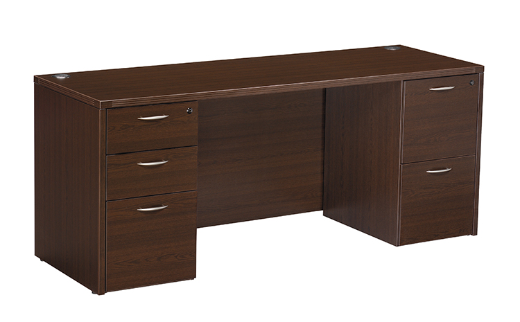 66in x 24in Double Pedestal Credenza Desk by WFB Designs