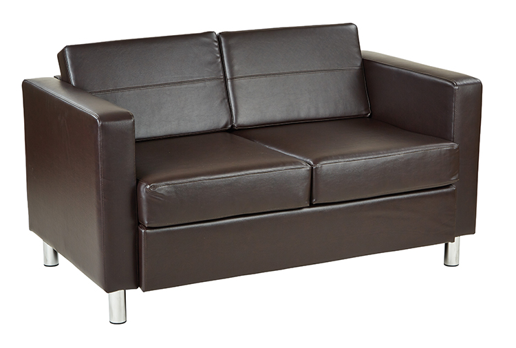 Loveseat in Essential Vinyl Upholstery by WFB Designs