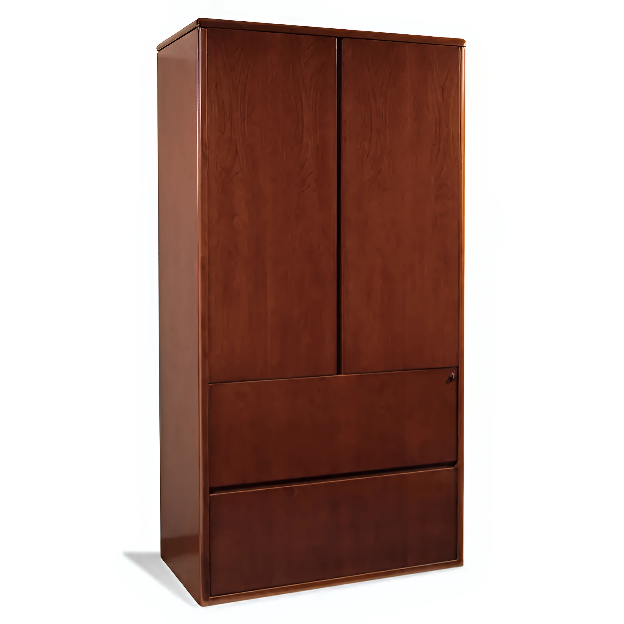 Lateral File Cabinet 37in W x 19in D x 70in H with 2 Drawers by WFB Designs