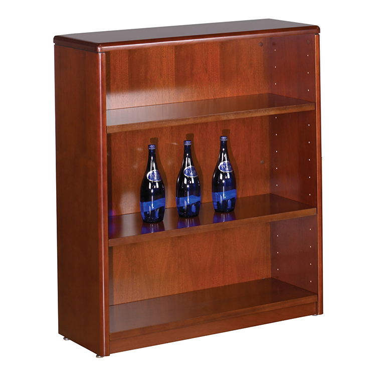 42in H 3 Shelf Wood Veneer Bookcase or Hutch by WFB Designs