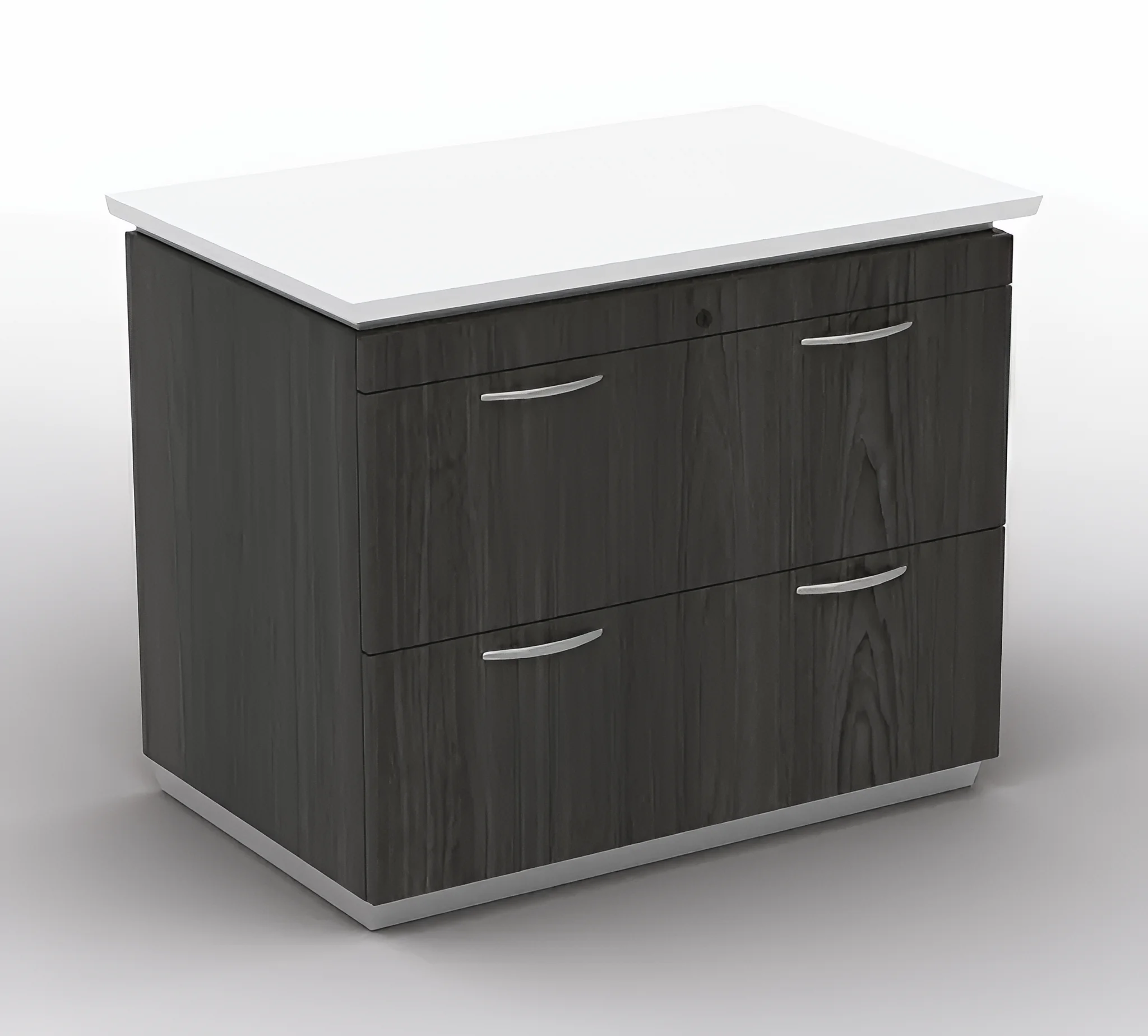 Lateral File Cabinet 36in W x 24in D x 30in H with 2 Drawers by WFB Designs