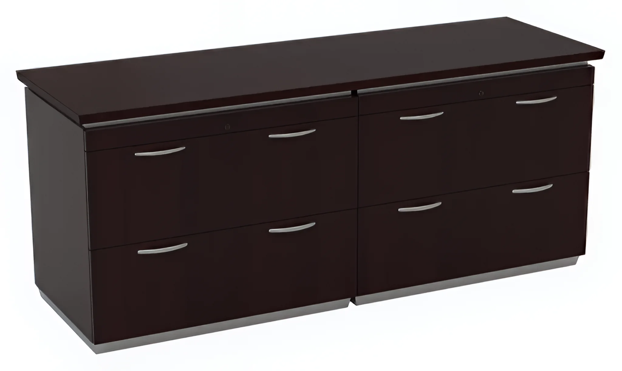 72in x 24in Double Lateral File Credenza by WFB Designs in Dark Roast