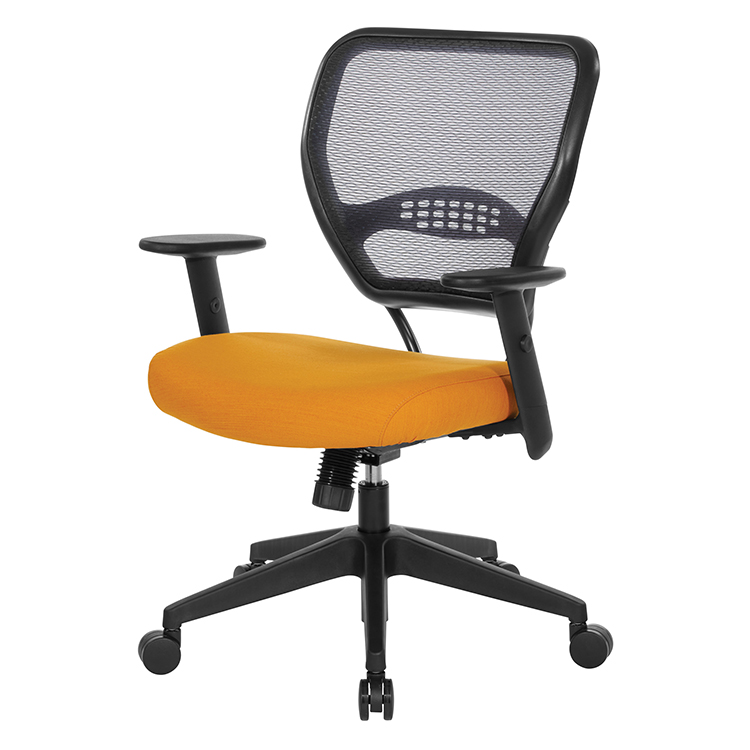 Office Star 5500 Mesh Desk Chair, Black