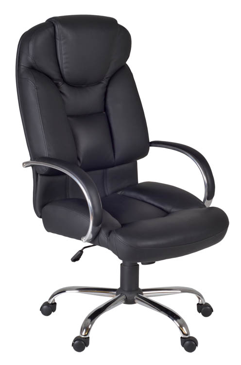 Goliath Big & Tall Swivel Chair- Black by Regency Furniture