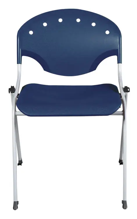Regency Rico Plastic Classroom Training Stacking Chair, Navy Blue, 4/Pack (305-NV-4PK) | Quill