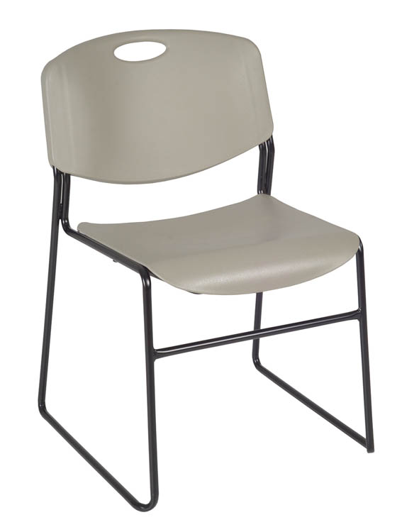 Ultra Compact Metal Frame Armless Stackable Chair (50 Pack) by Regency Furniture