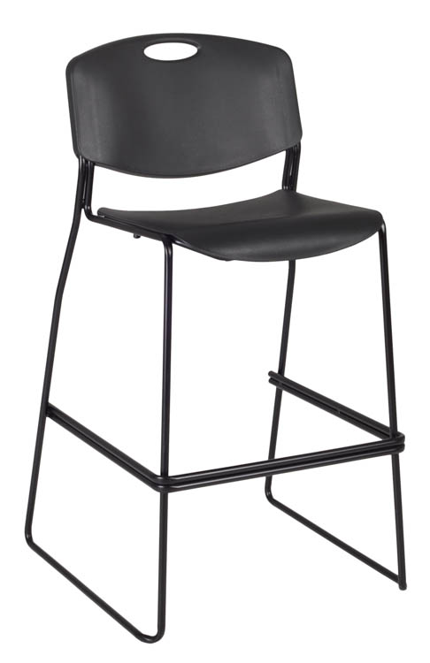 Zeng Stack Stool- Black by Regency Furniture