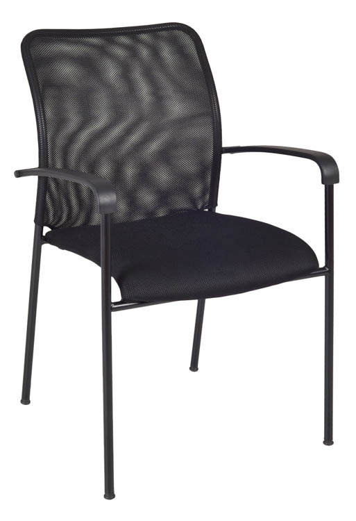 Mario Stack Chair- Black by Regency Furniture