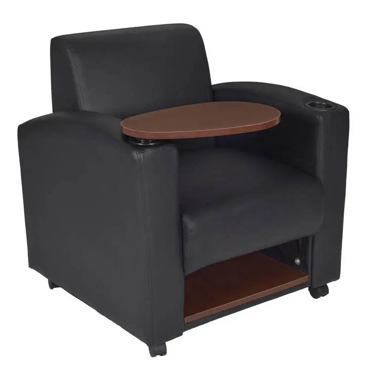 7701JVBK2PK Nova Table Nova Tablet Arm Chair, Black & Java - Pack of 2