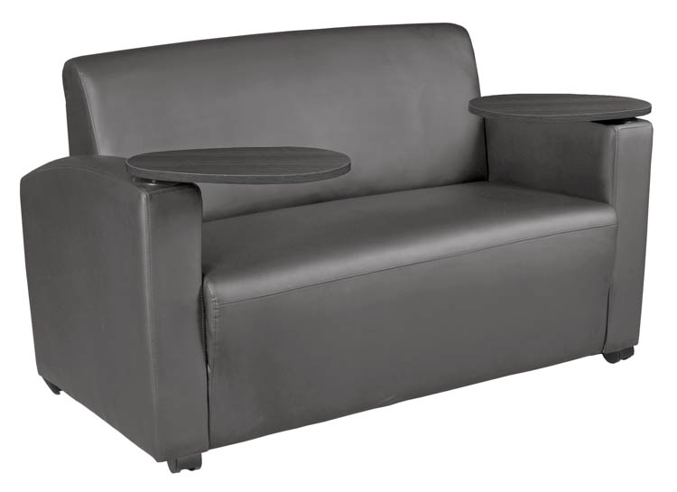 Tablet Arm Loveseat by Regency Furniture
