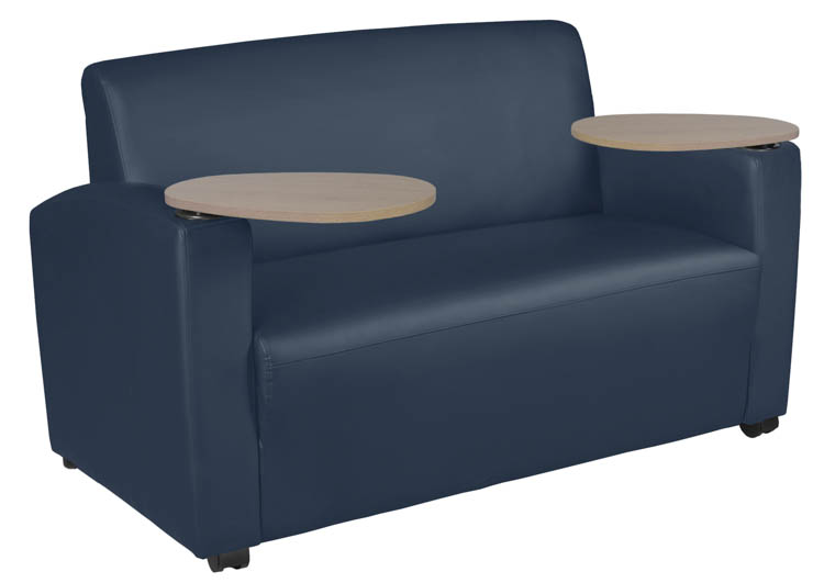 Tablet Arm Loveseat by Regency Furniture