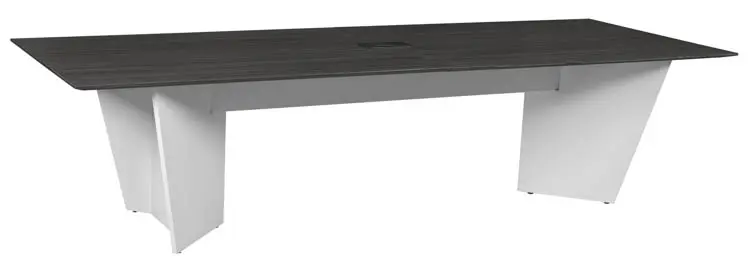 Conference Table 10ft W x 47in D with Power Data Grommets and Wire Management by Regency Furniture
