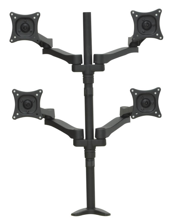 Quad Screen Articulating Monitor Mount by Regency Furniture