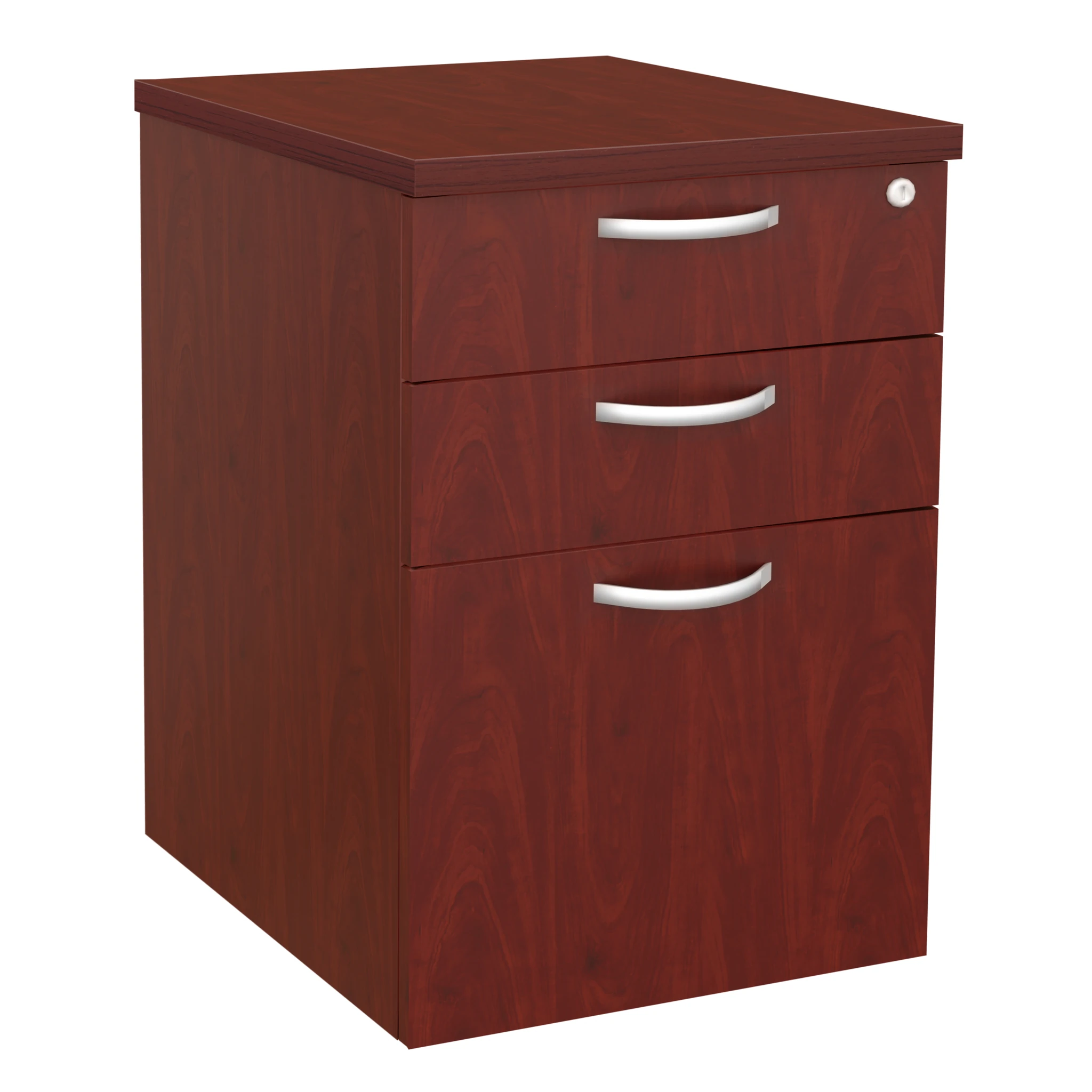 Regency Instant Office 3-Drawer Mobile File Cabinet, Letter/Legal Size, Lockable, 23.27H x 16W x 20D | Quill