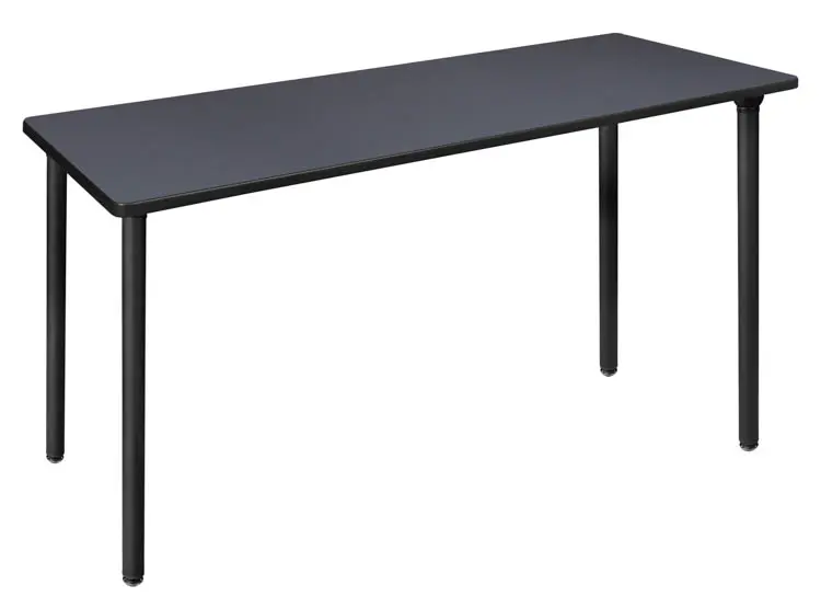 Folding Training Table 60in W x 24in D with Post-Legs by Regency Furniture