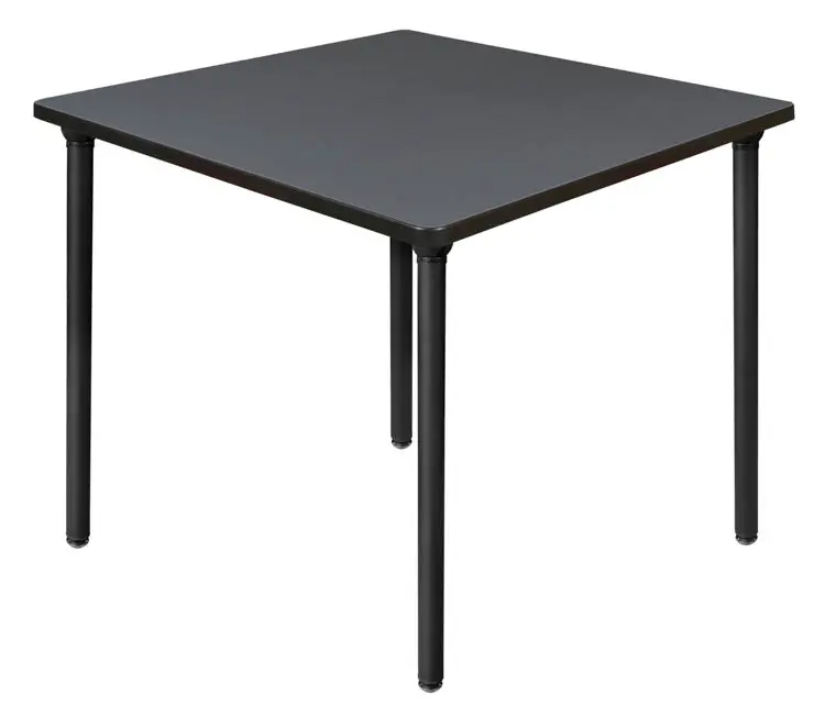 Breakroom Table 36in Square with Post-Legs by Regency Furniture