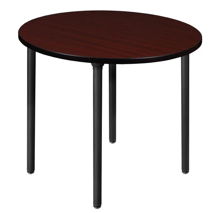 Round Breakroom Table 36in Round with Post-Legs by Regency Furniture
