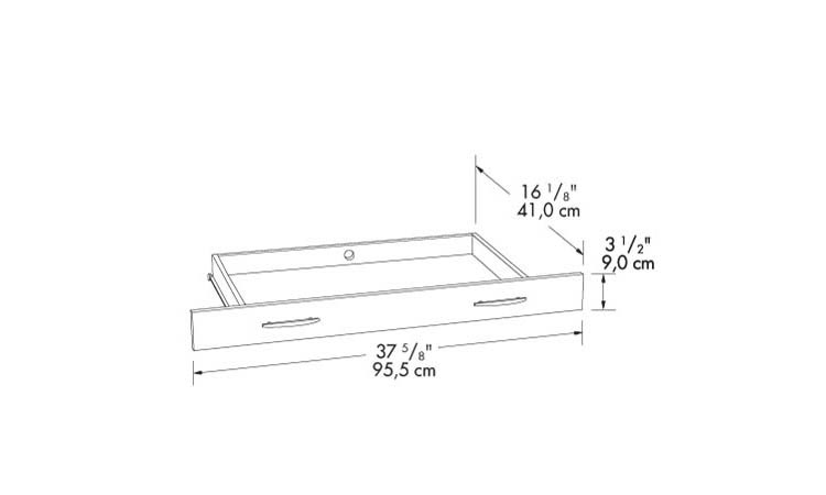 Center Drawer By Sauder