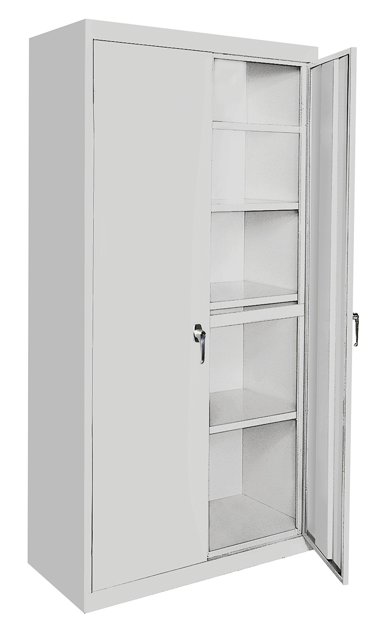 36in W x 18in D x 72in H Stationary Storage Cabinet by Steel Cabinets USA