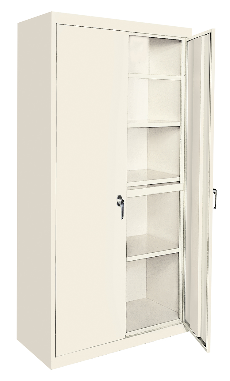 48in W x 18in D x 72in H Stationary Storage Cabinet by Steel Cabinets USA