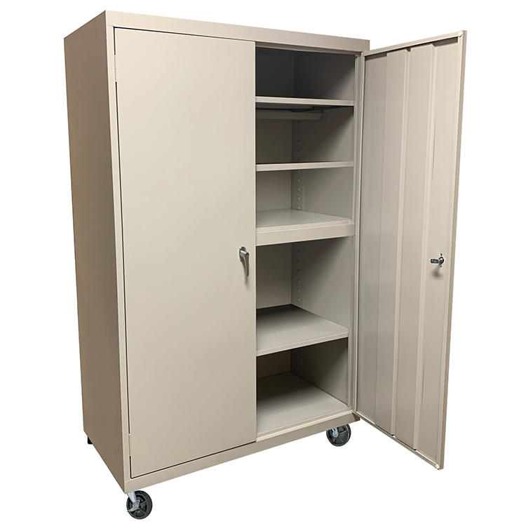 36in x 18in x 72in Mobile Storage Cabinet by Steel Cabinets USA