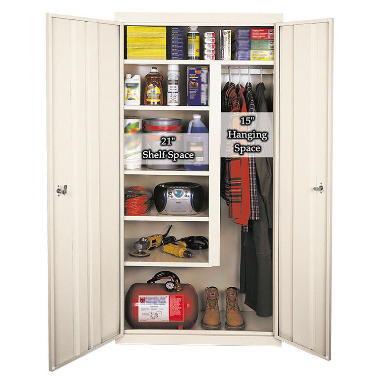 36in x 21in x 72in Combination Storage Cabinet by Steel Cabinets USA