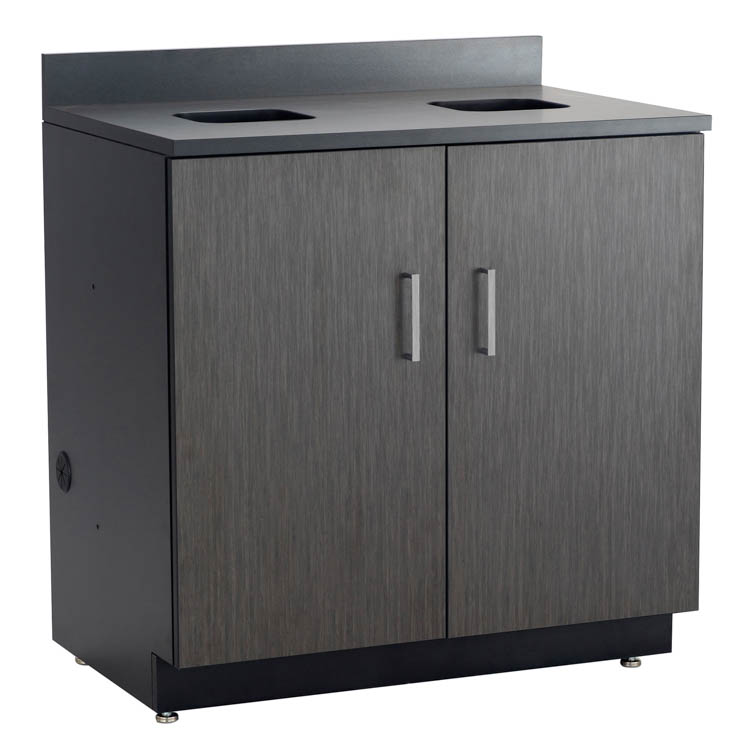 Hospitality Base Cabinet, Waste Receptacle by Safco Office Furniture