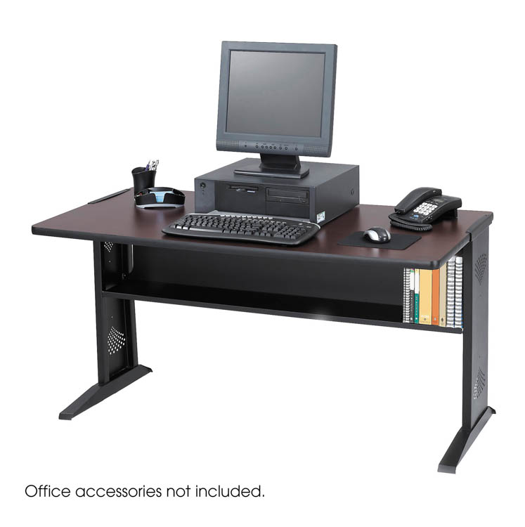 48in W Reversible Top Computer Desk by Safco Office Furniture